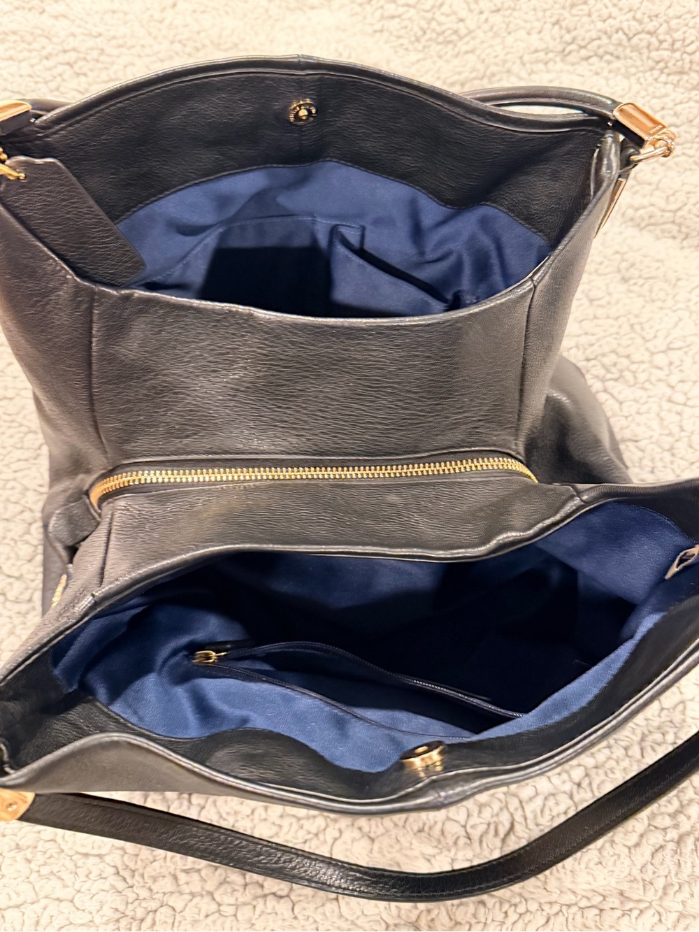 Coach Madison Pheobe Black pebble leather bag Excellent condition - Picture 7 of 16